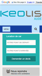 Mobile Screenshot of keolisaude.com